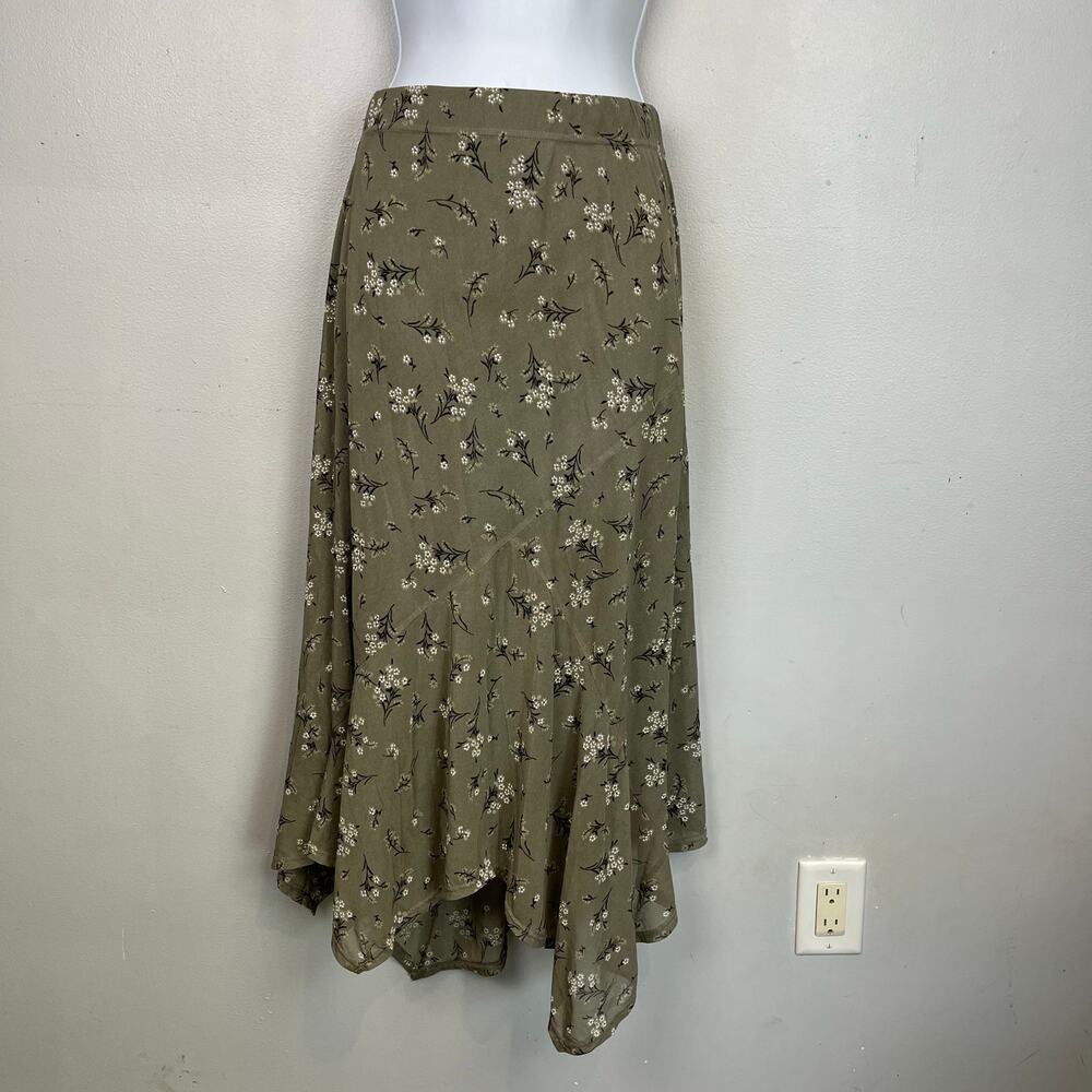 Ember XL Floral Stretch Skirt Y2K Vibes